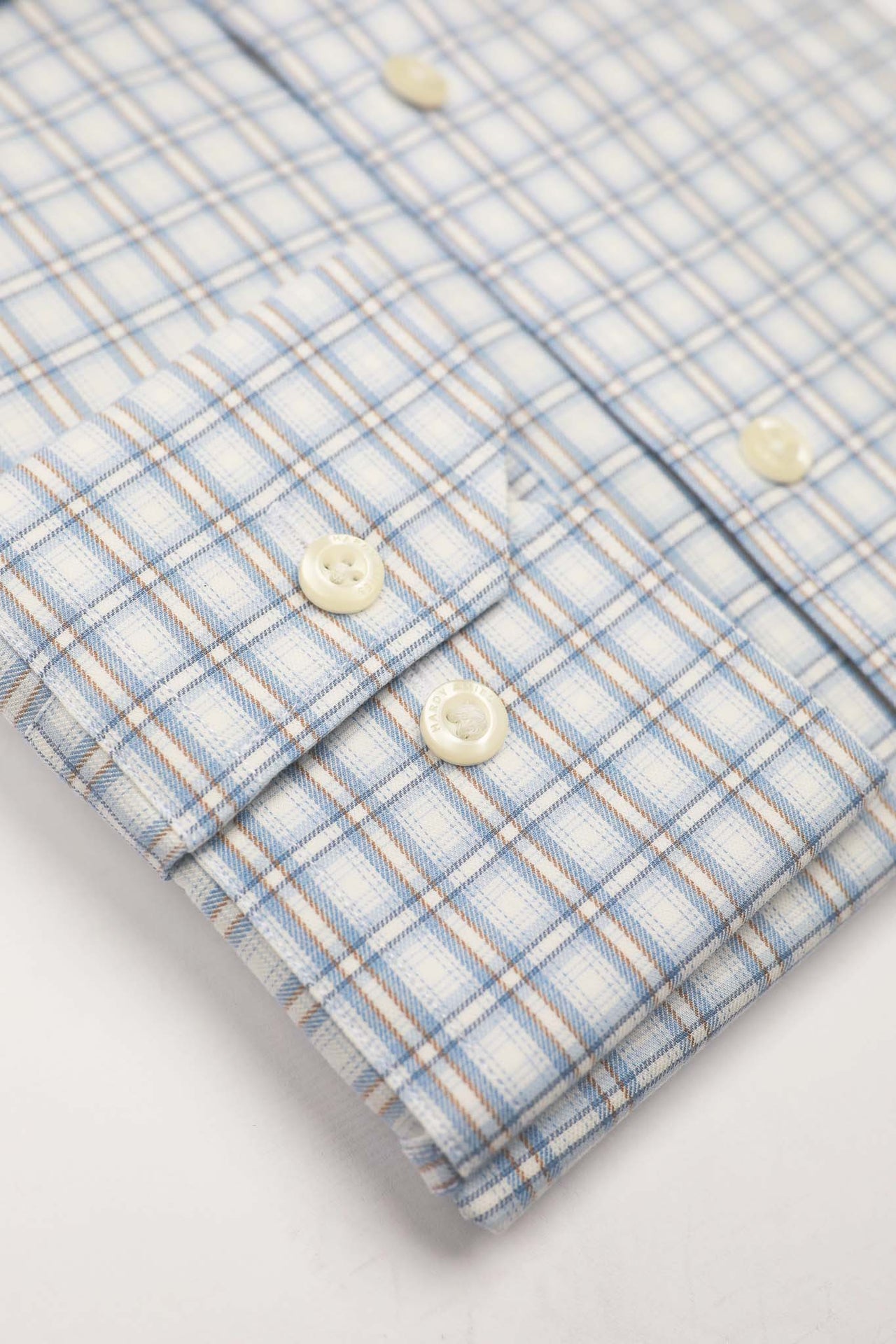 Cerulean Check Shirt Contemporary Fit