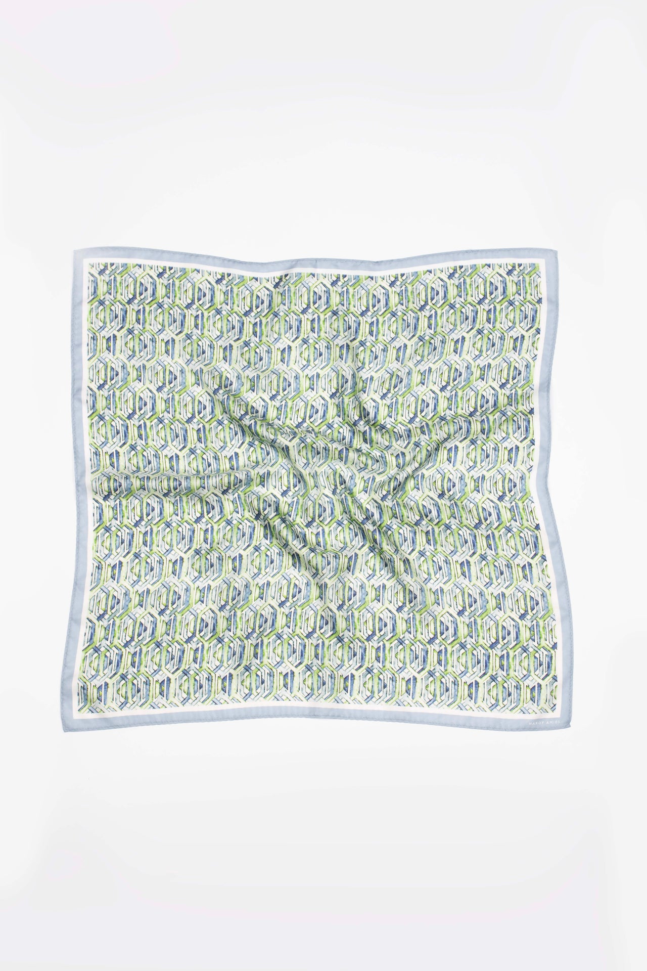 Hexi Geo Silk Bandana