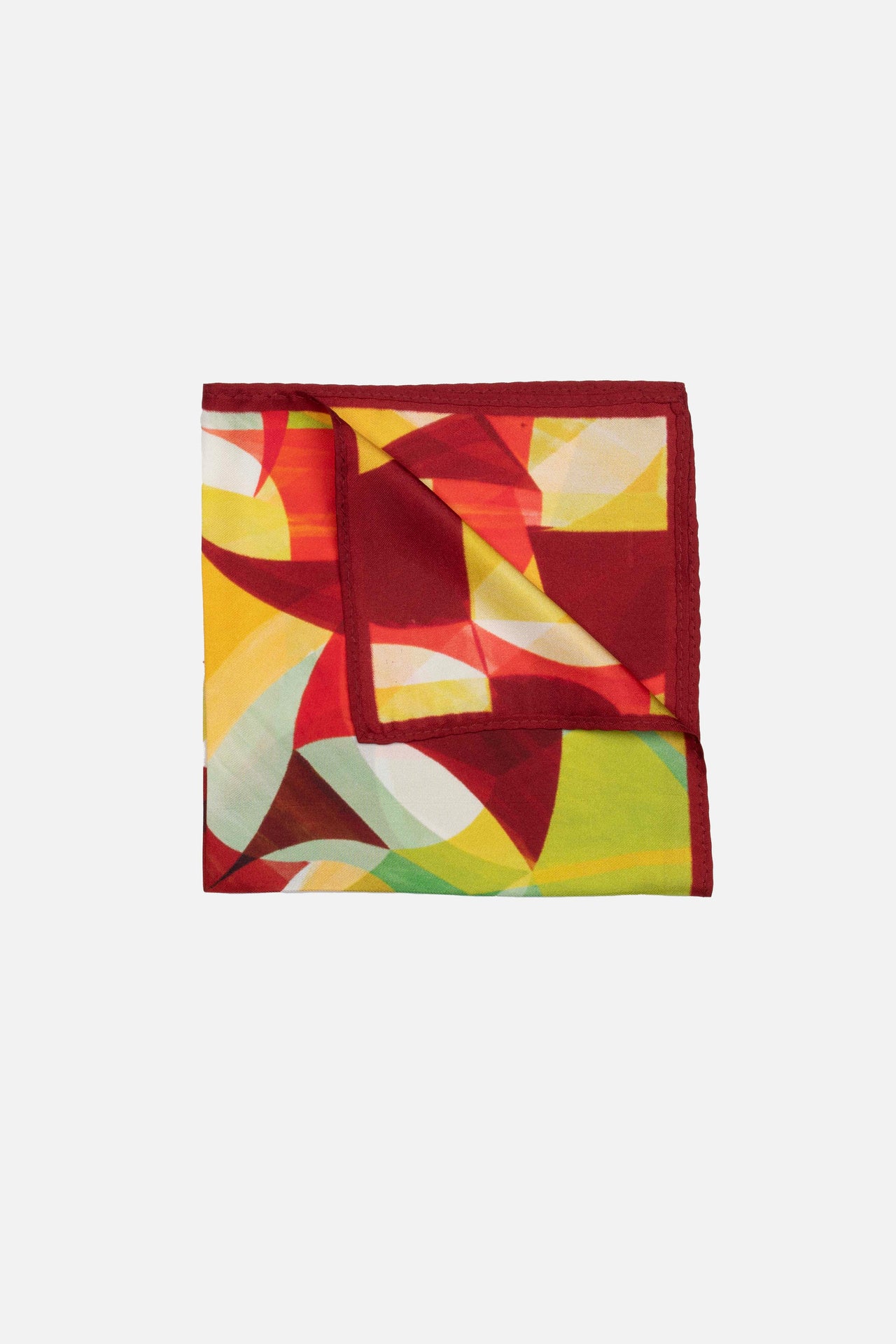 Abstract Texture Silk Pocket Square