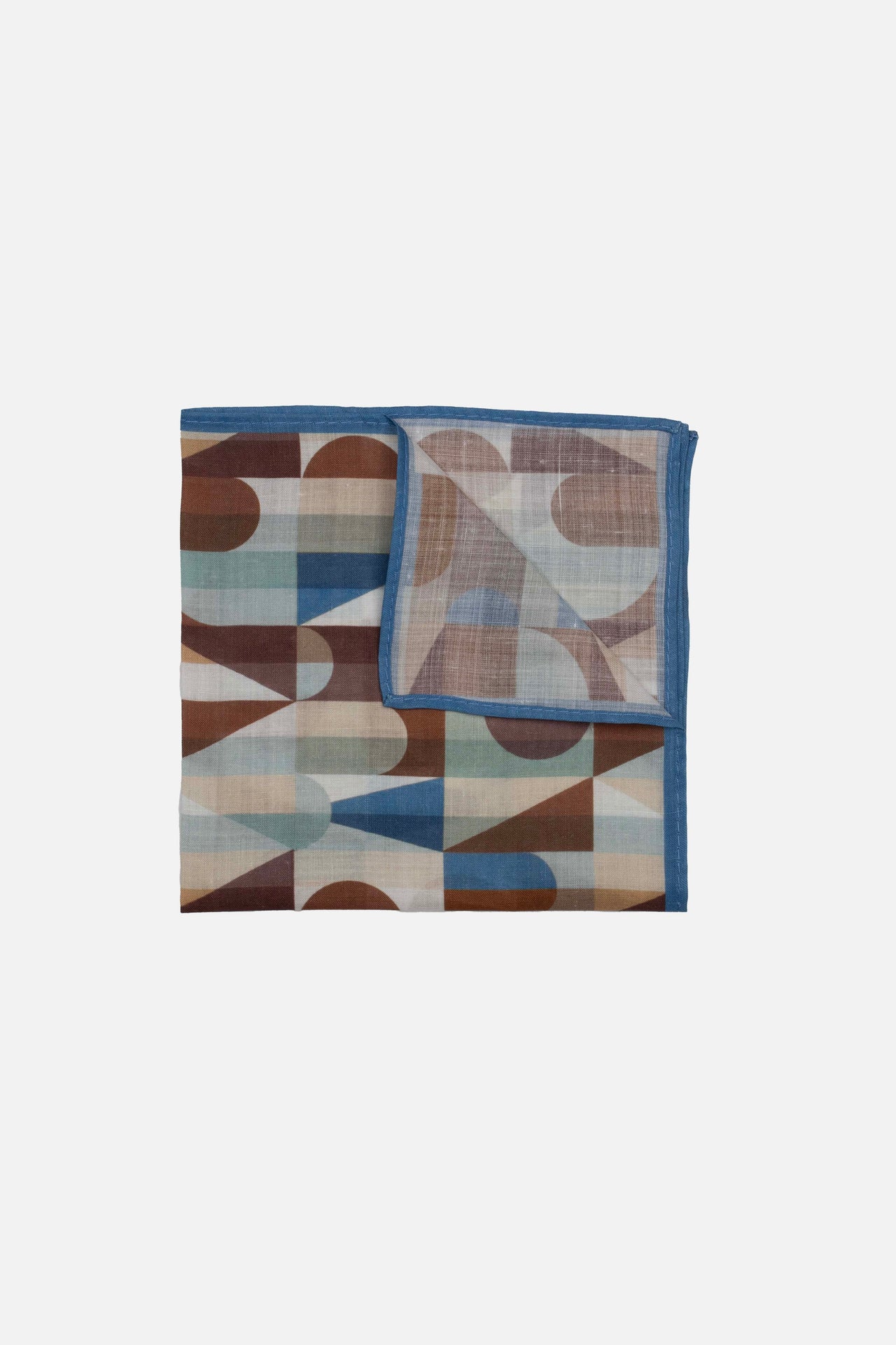 Shape Harmony Ramie Pocket Square