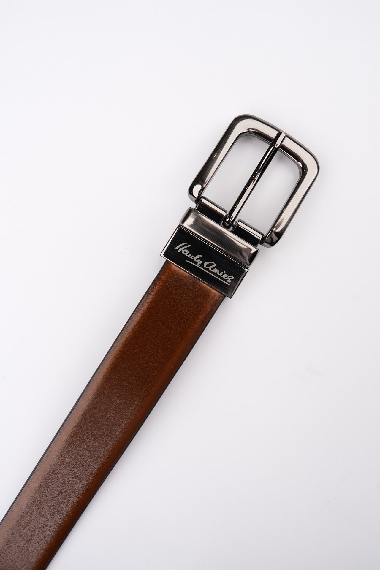 Leather Brown Belt (Reversible)