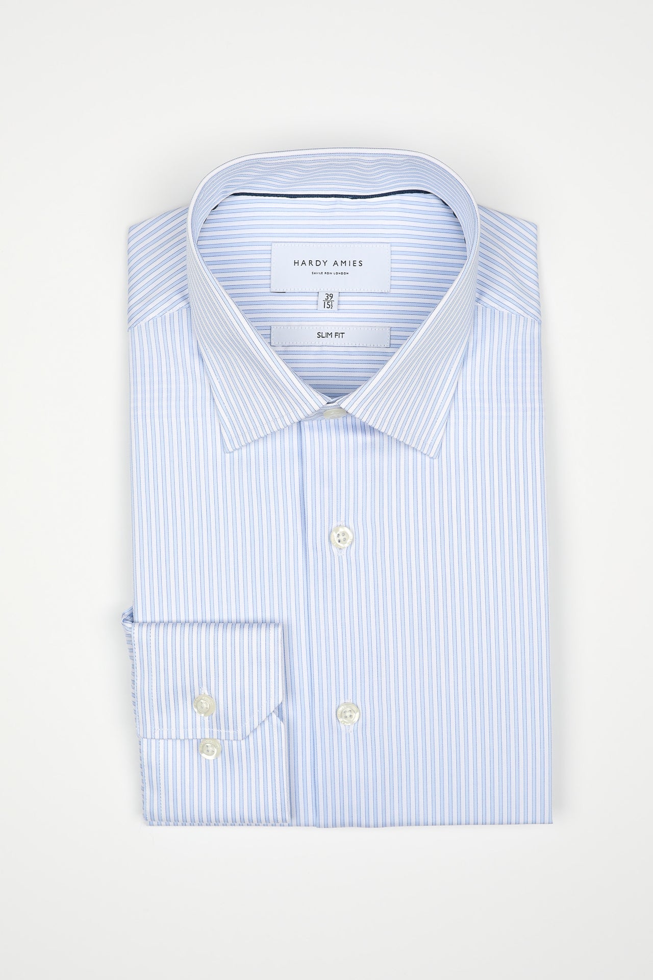Cerulean Stripe Shirt Slim Fit