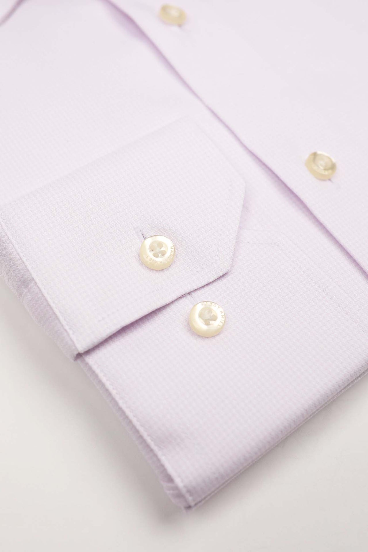 Blush Micro Check Shirt Slim Fit