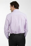 Lilac Mini Check Shirt (Contemporary Fit)