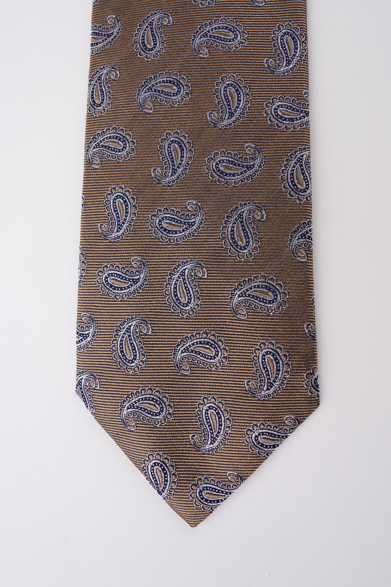 Champagne Paisley Silk Tie