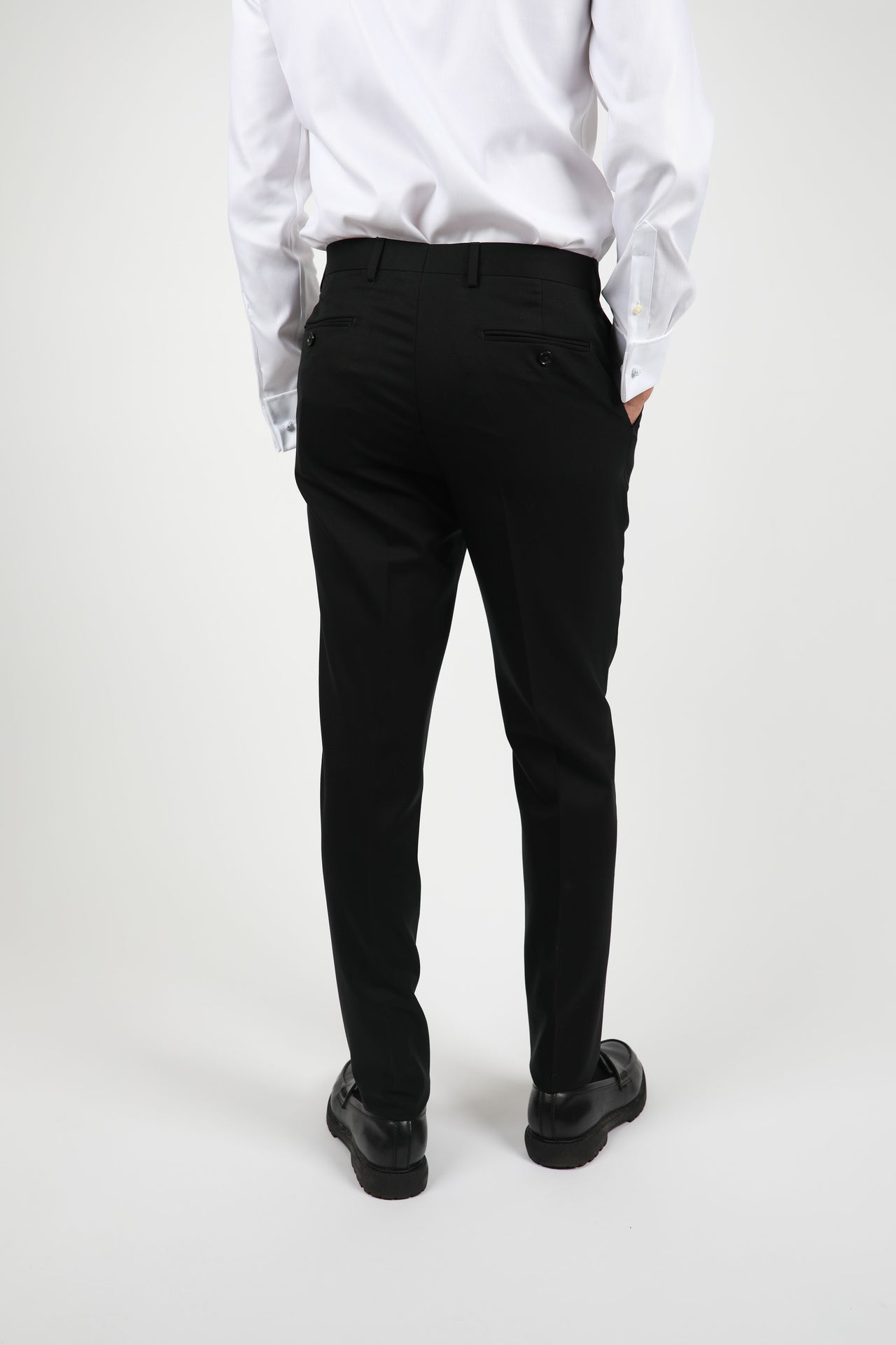 Black Classic Suit Trousers