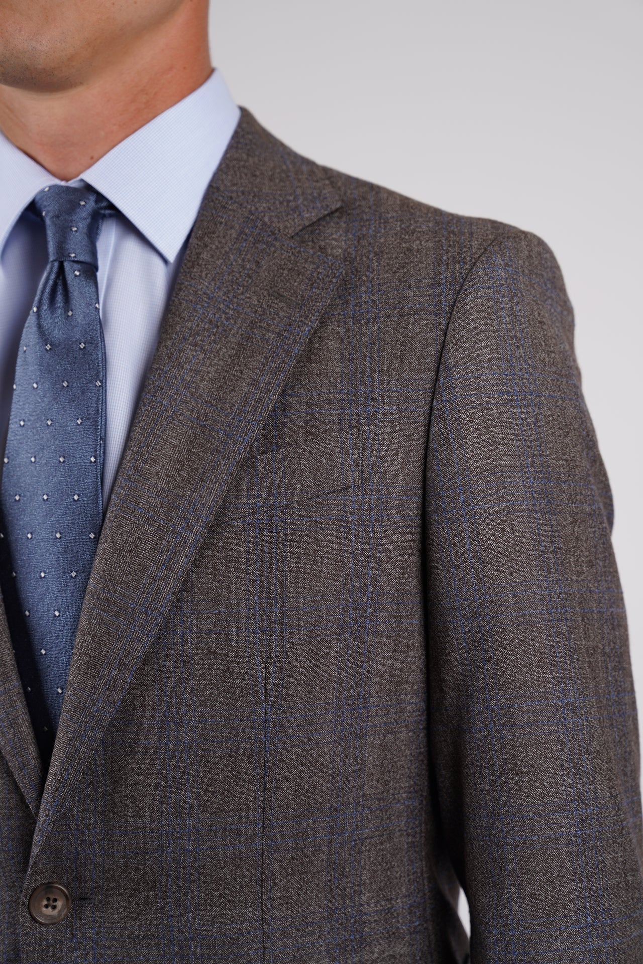 Brown Brinsley Check Sport Jacket