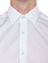White Dobby Business Shirt (Slim Fit)