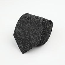  Black Silk Paisley Tie