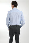 Blue Stripe Shirt (Slim Fit)
