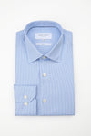 Blue Puppy Tooth Shirt (Slim Fit)