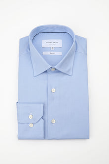  Blue Puppy Tooth Shirt (Slim Fit)