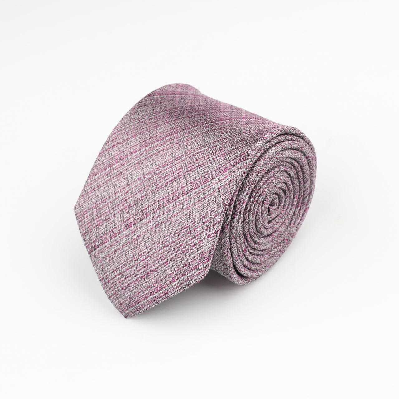 Pink Silk Textured Tie