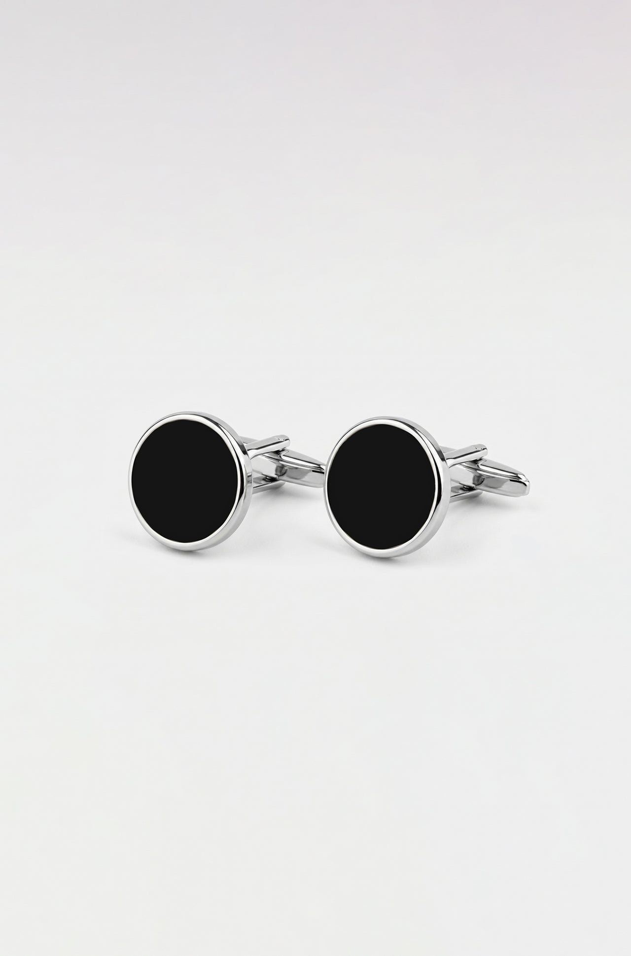 Black Diamonte Cufflink