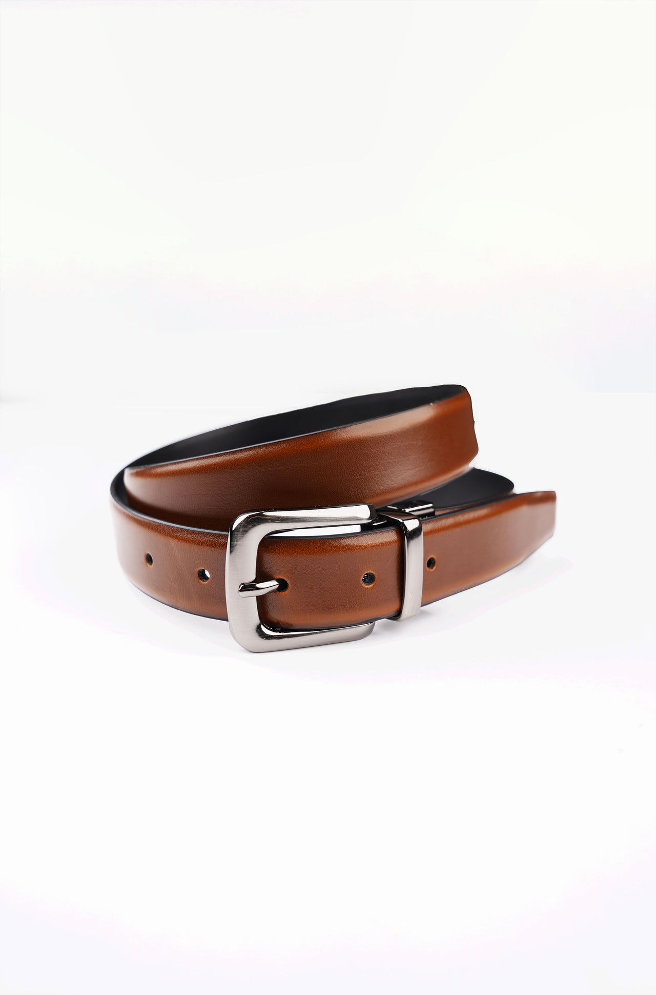 Leather Brown Belt (Reversible)