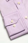 Lilac Plain Poplin Shirt (Contemporary Fit)