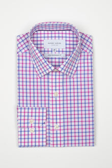  Pink Check Shirt (Contemporary Fit)