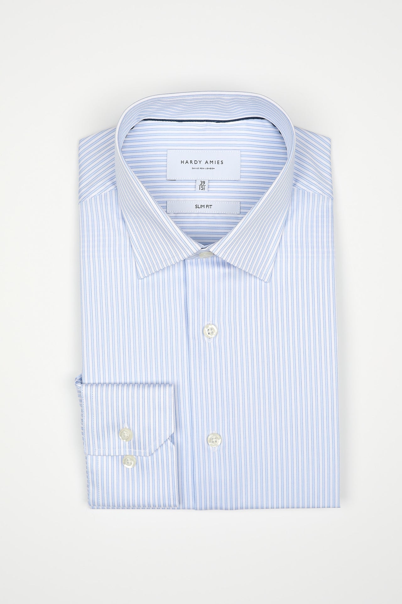 Cerulean Stripe Shirt Slim Fit