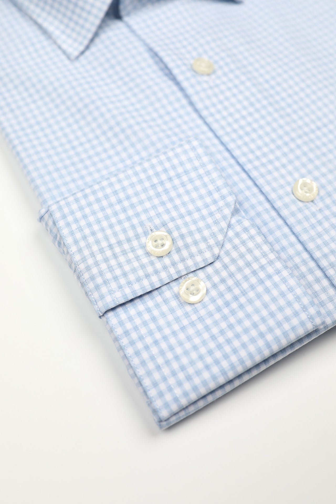 Cerulean Check Shirt Slim Fit