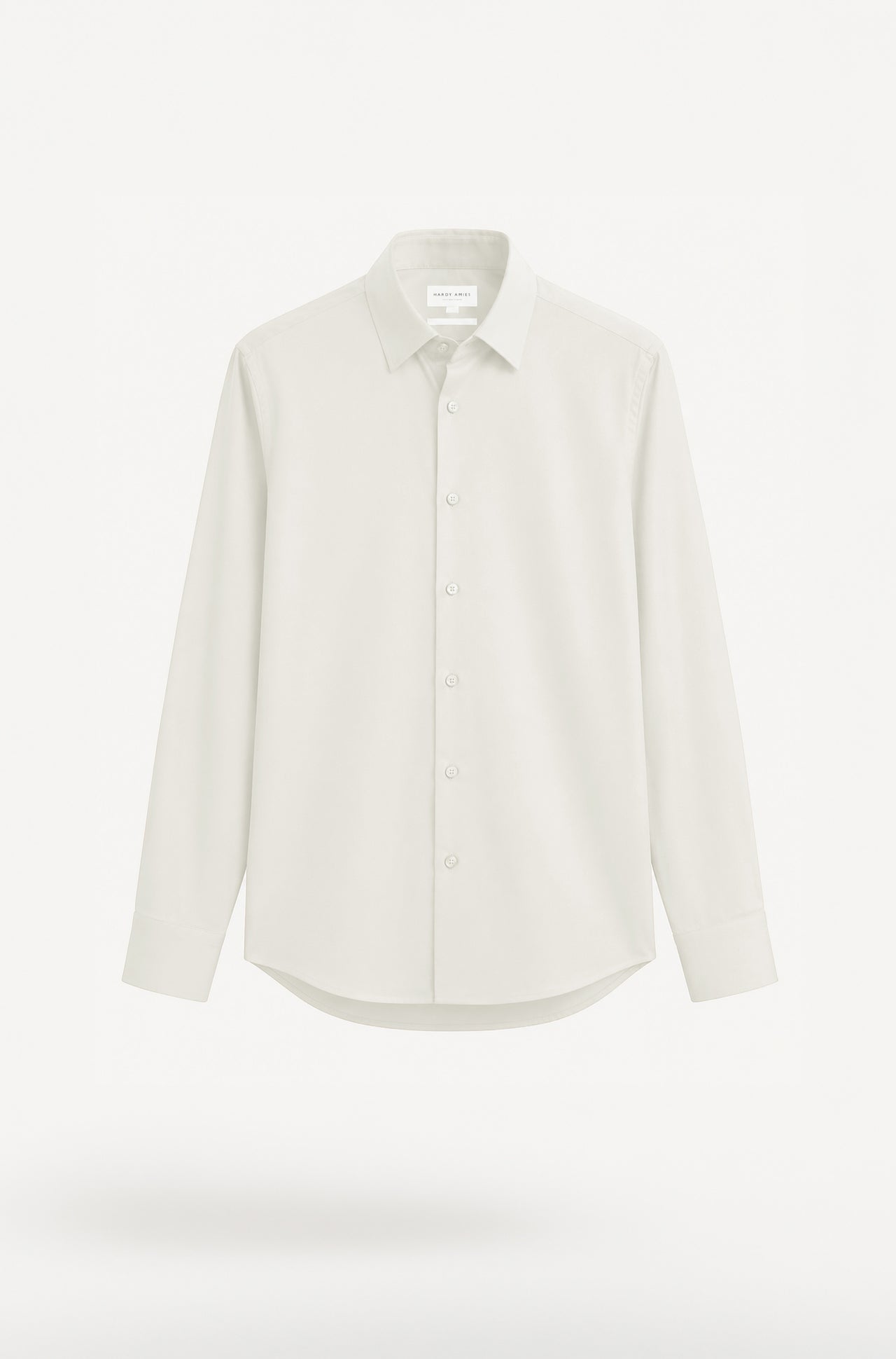 Ivory Plain Shirt Slim Fit