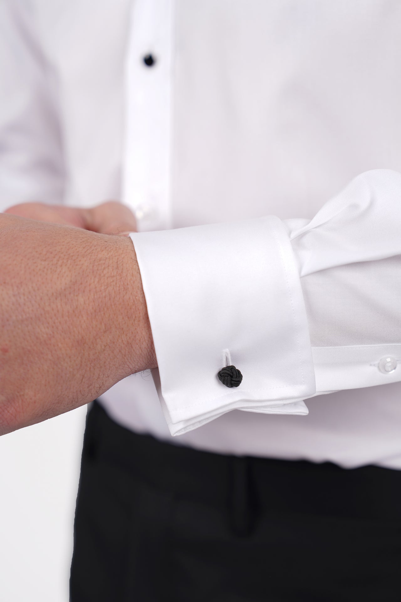 White Dinner Shirt Slim Fit
