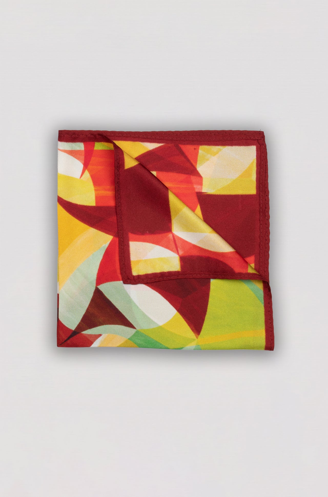 Abstract Texture Silk Pocket Square
