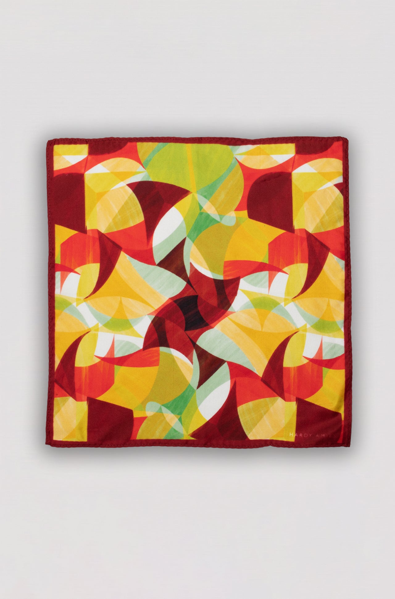 Abstract Texture Silk Pocket Square