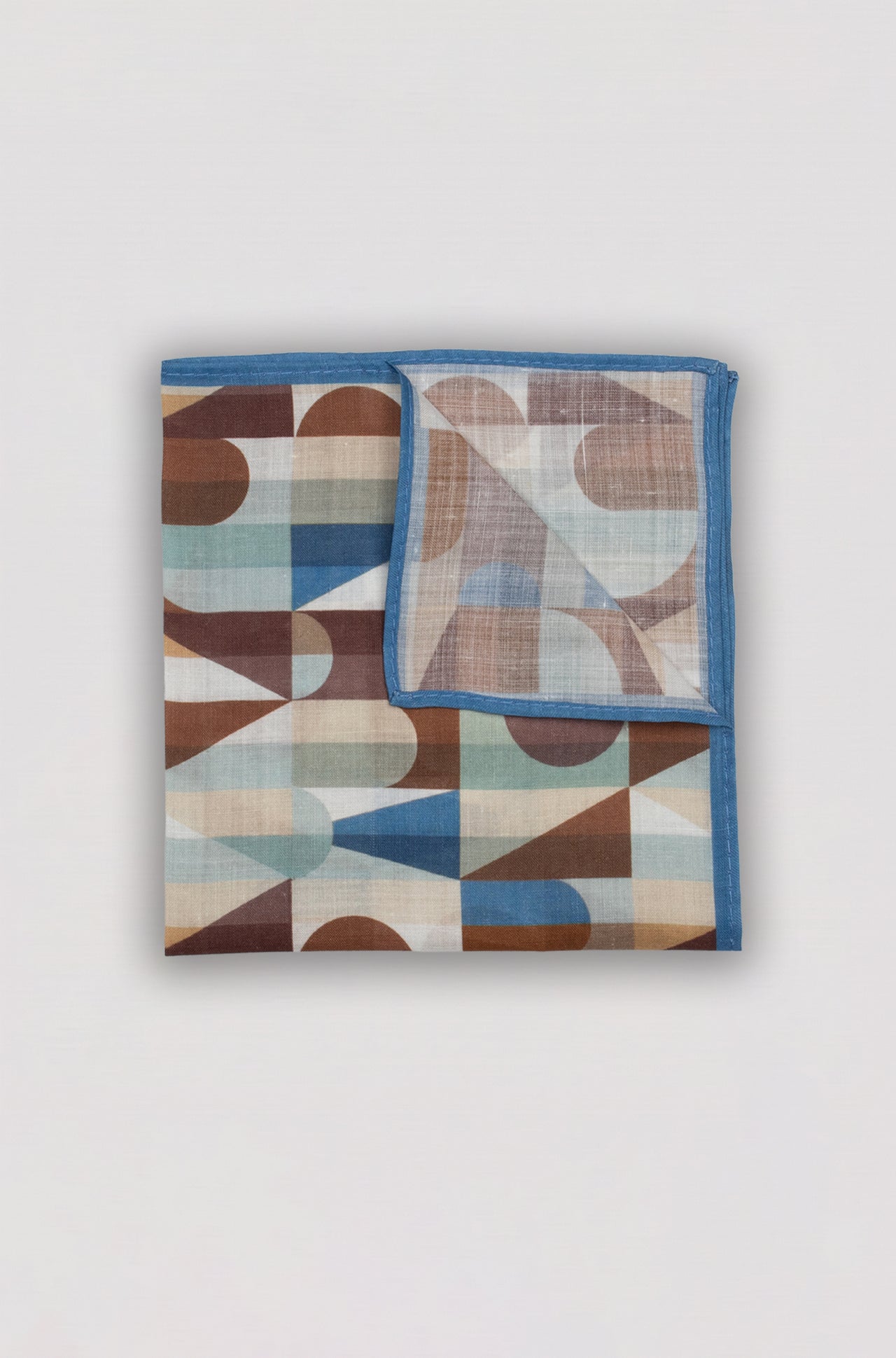 Shape Harmony Ramie Pocket Square