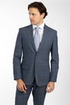 Blue Mist Prince of Wales Check Jacket