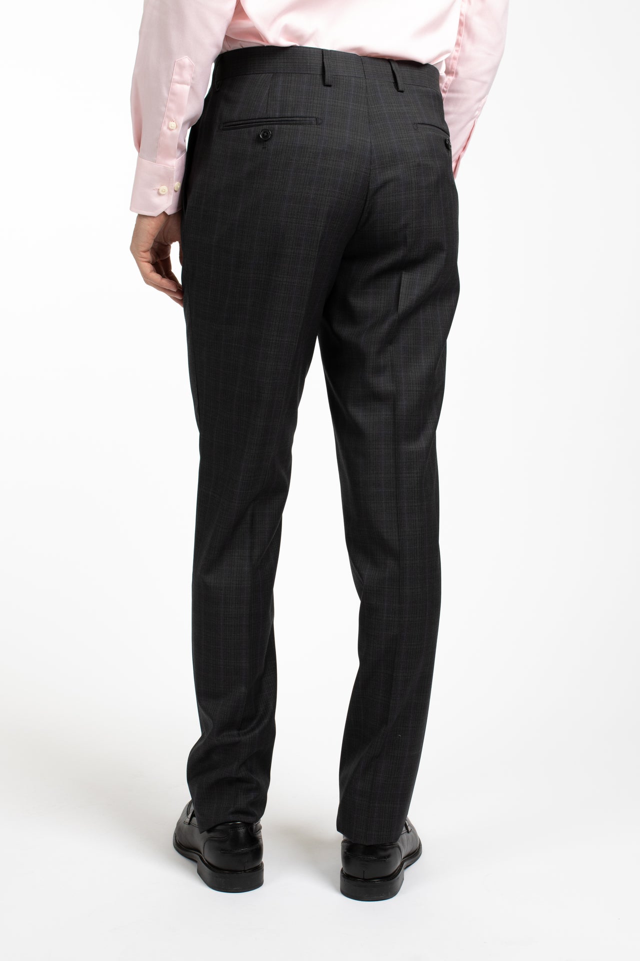 Charcoal Check Trouser