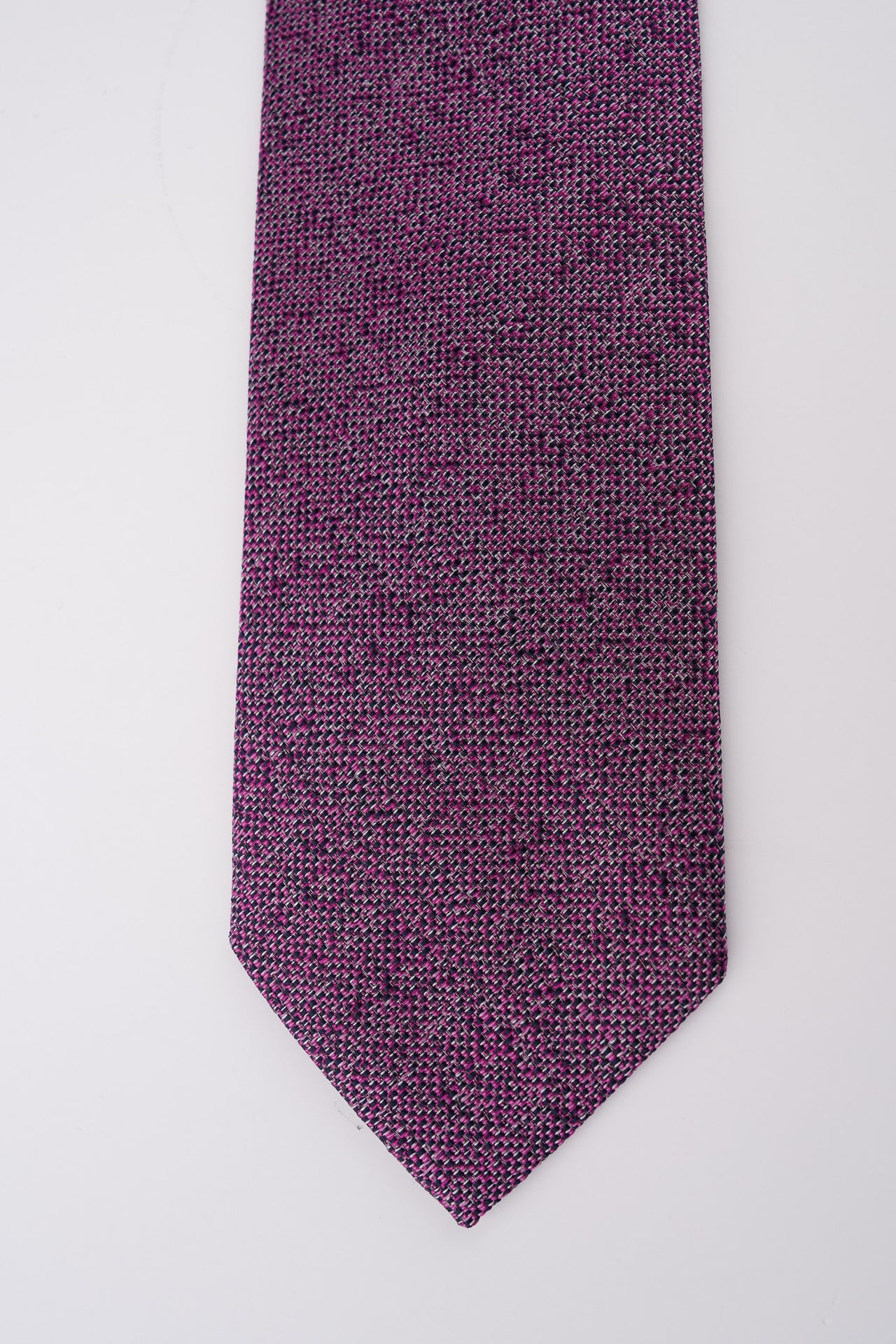 Pink Textured Silk Tie