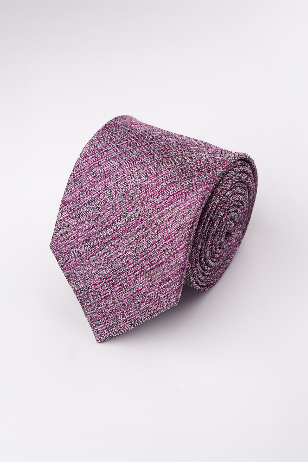 Pink Textured Silk Tie
