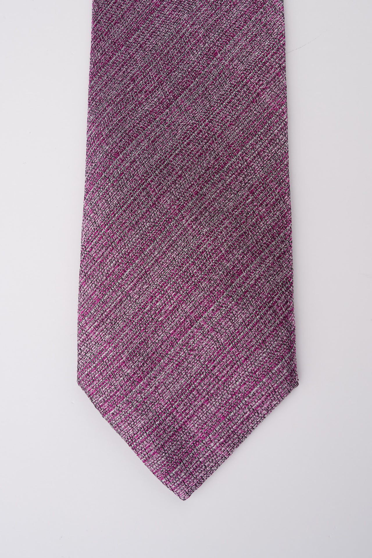 Pink Textured Silk Tie