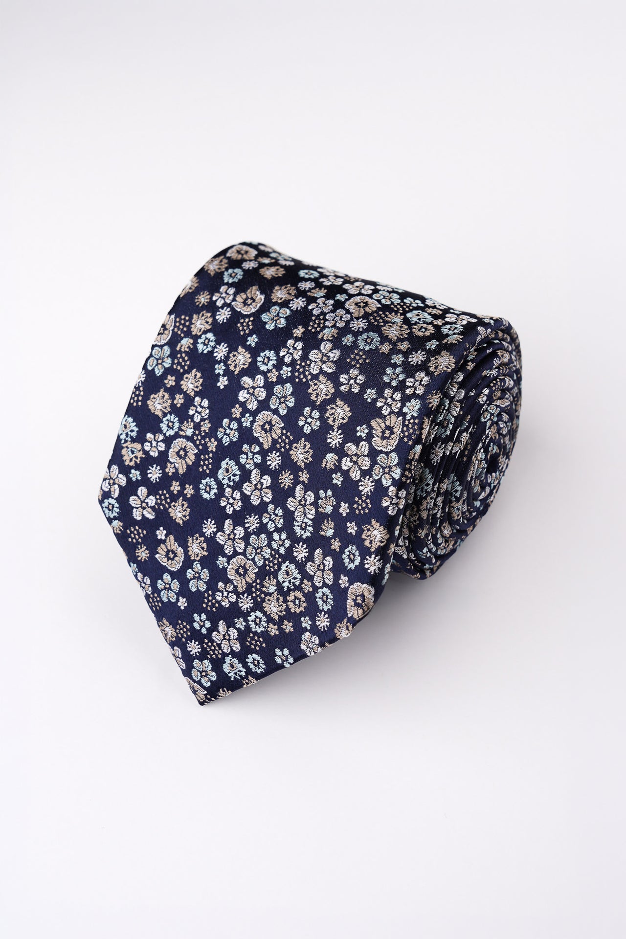 Sage Floral Silk Tie