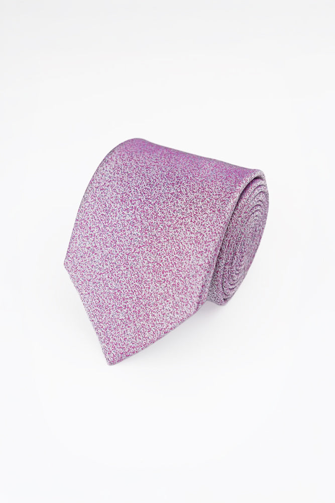 Pink Textured Silk Tie
