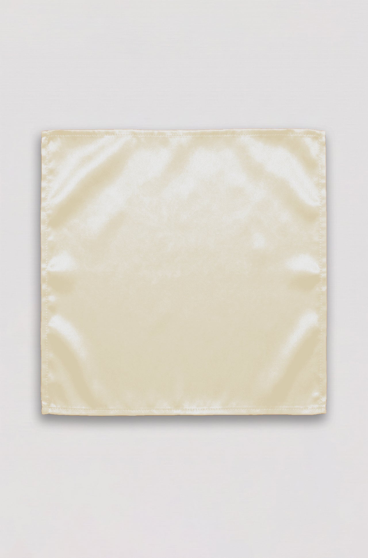 Ivory Pure Silk Pocket Square