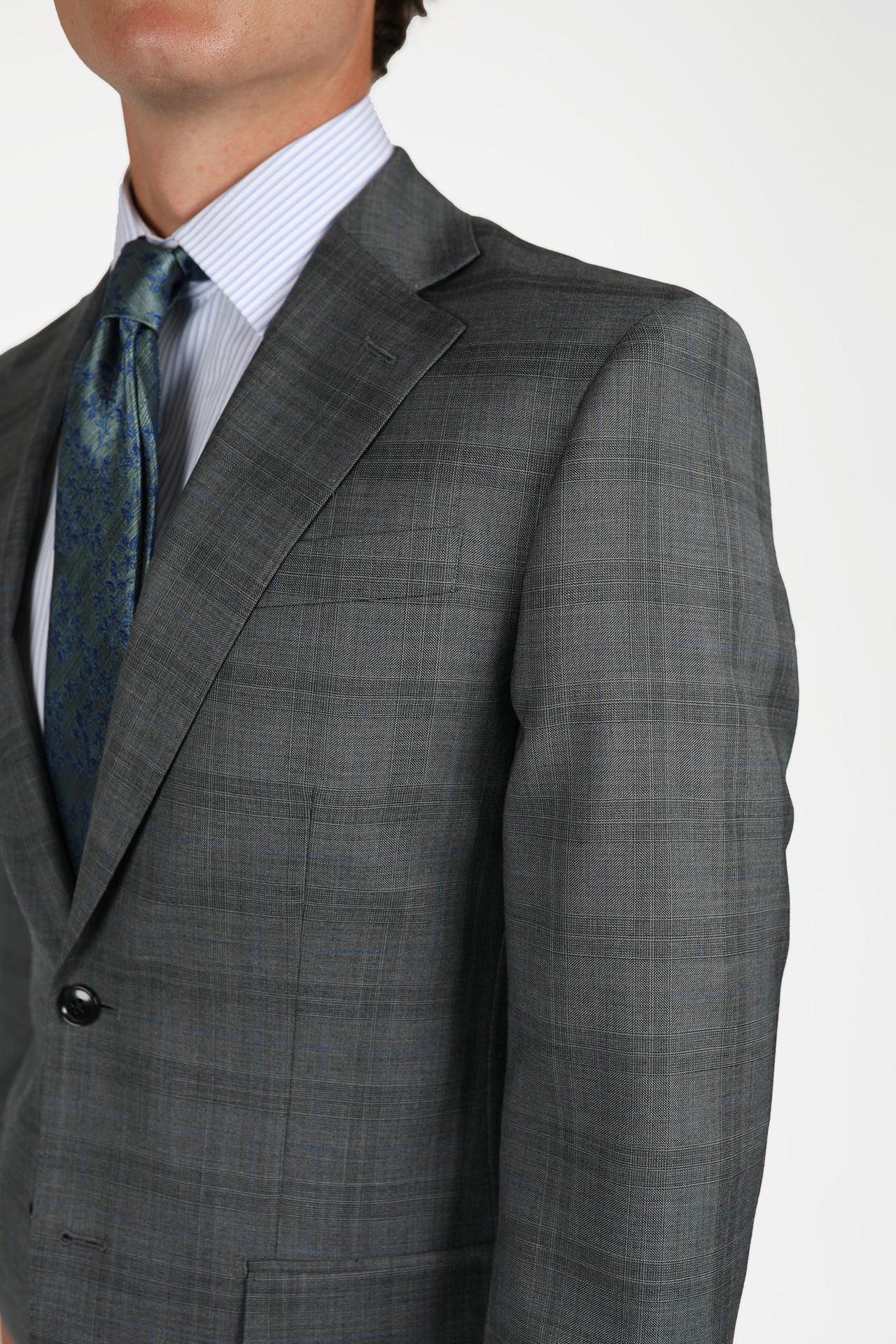 Grey Brinsley Check Jacket