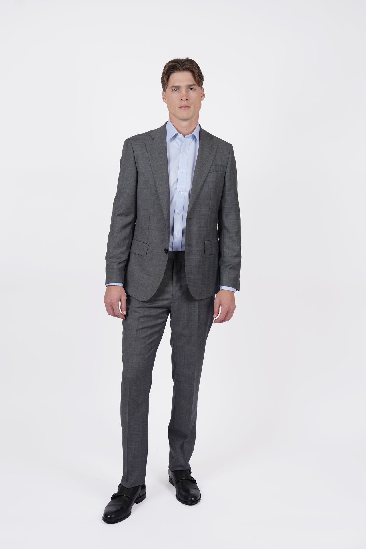 Grey Brinsley Check Jacket