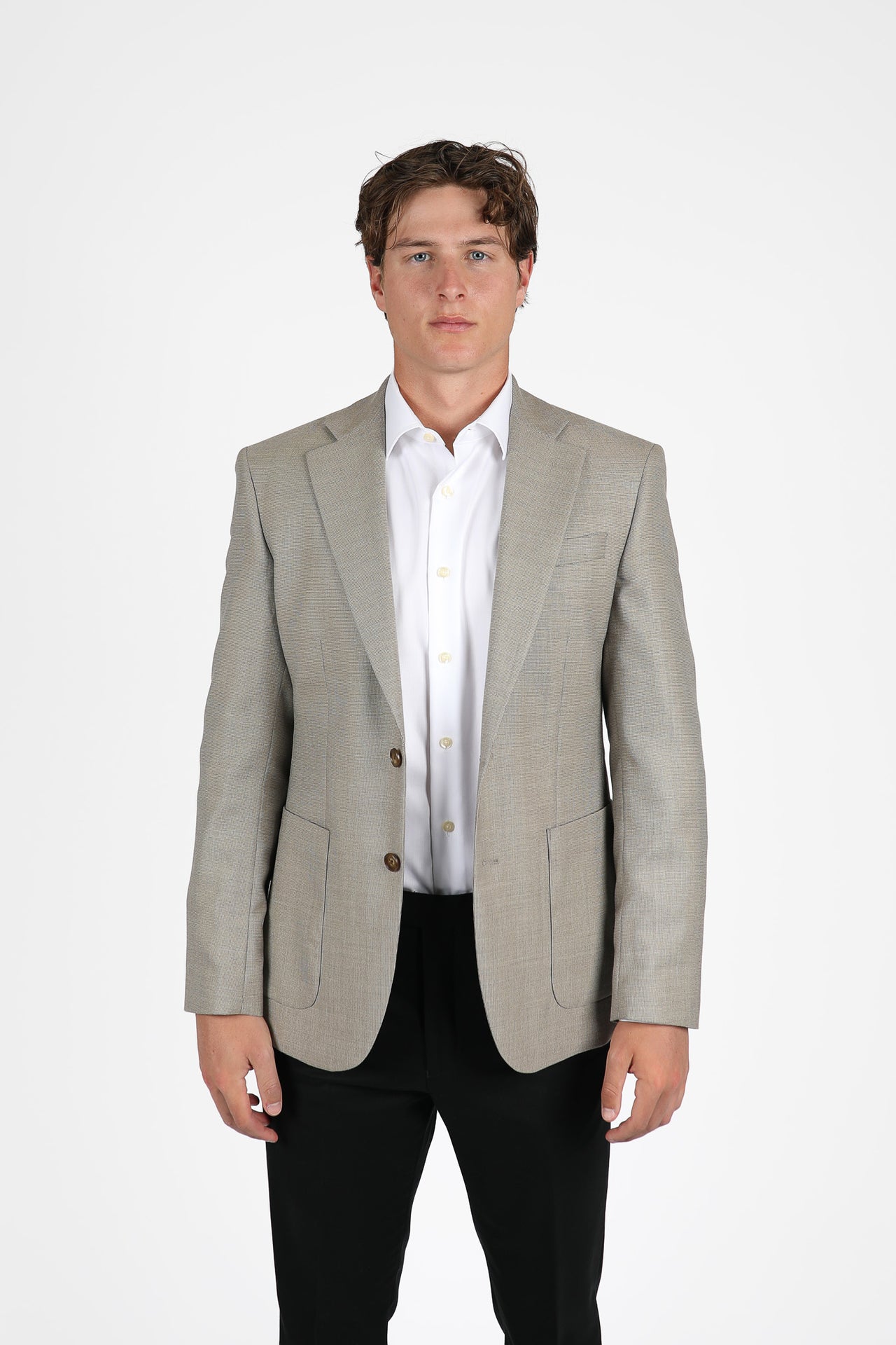 Light Brown Brinsley Mini Check Jacket