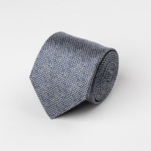  Blue Silk Textured Tie