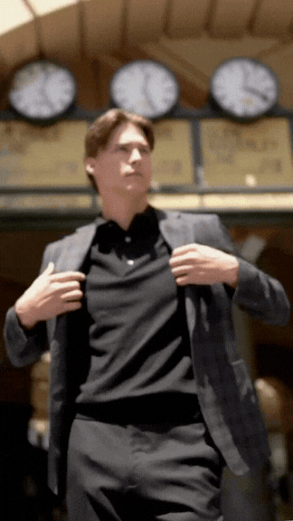 Black Cotton Silk S/S Knitwear Polo