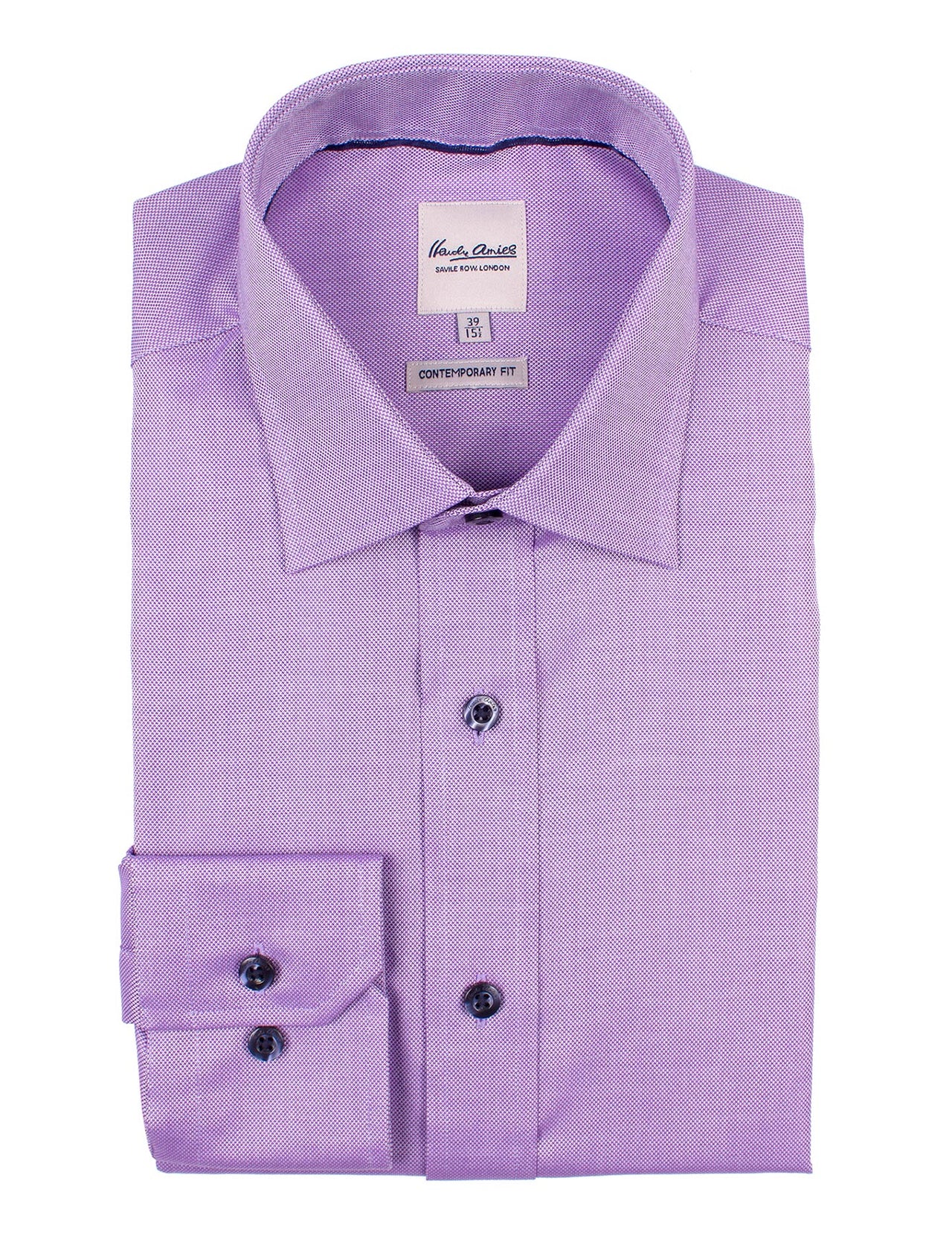 Plum Oxford Shirt (Contemporary Fit)