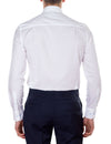 White Dobby Business Shirt (Slim Fit)