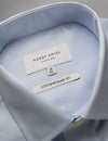 Blue Micro Twill Shirt (Contemporary Fit)