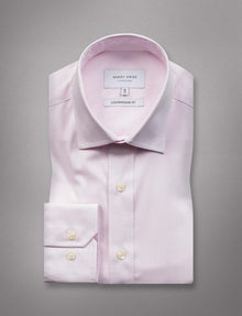  Pink Fine Check Shirt (Contemporary Fit)