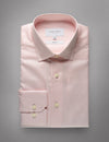 Pink Mini Herringbone Shirt (Slim Fit)