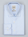 Pale Blue Stripe Shirt (Contemporary Fit)
