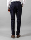 Navy Classic Suit Trousers