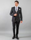 Charcoal Classic Suit Trousers