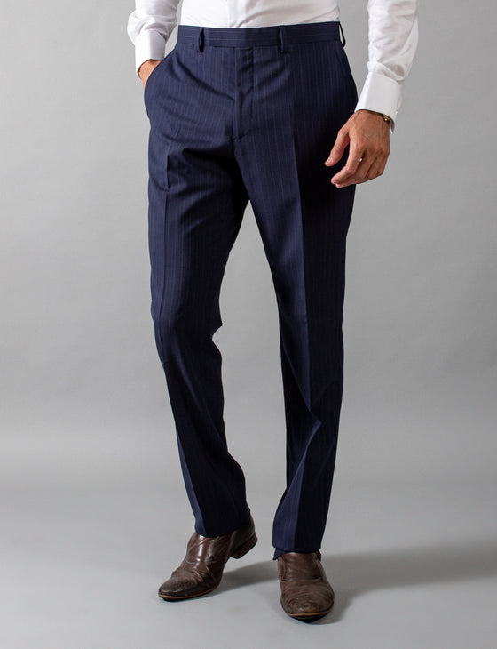 Pinstripe Suit Trousers Beige | NA-KD